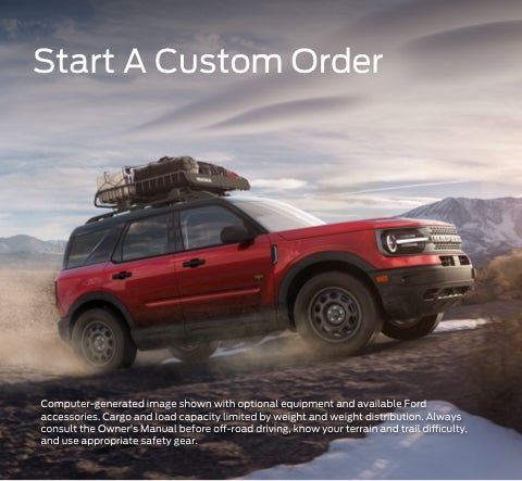 Start a custom order | Carey Ford in Carey OH